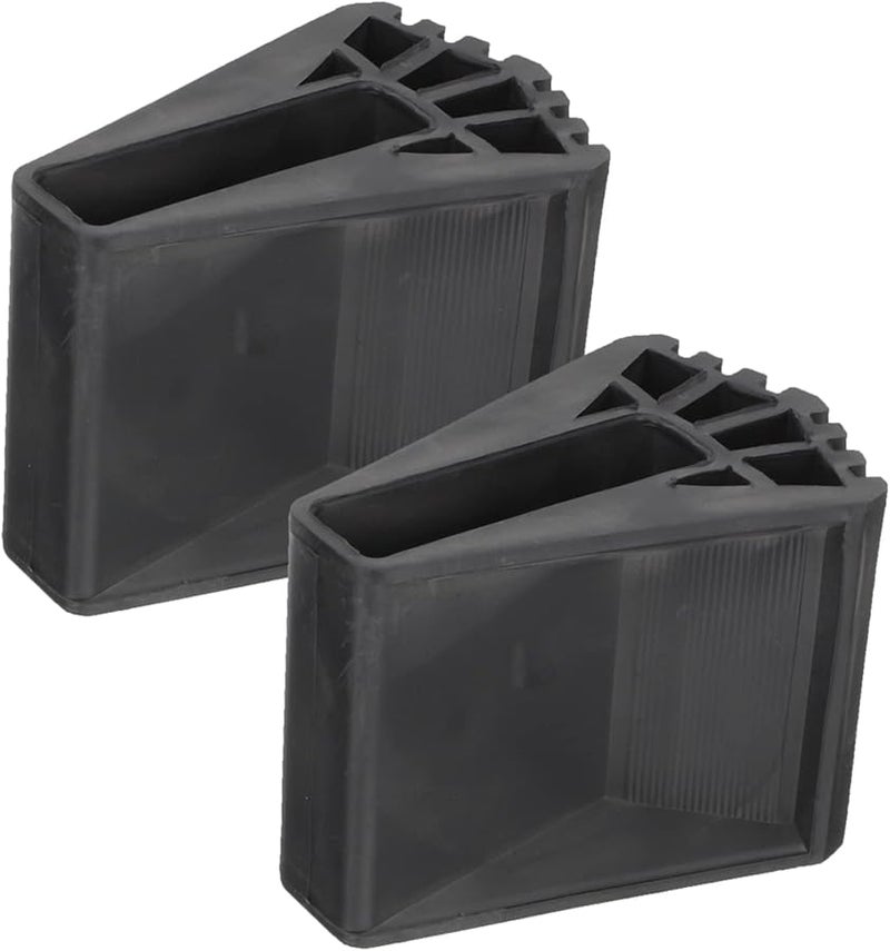 Non Slip Ladder Foot Pads Protector Safety Anti Skid Mats for Stairs Black - Image 2
