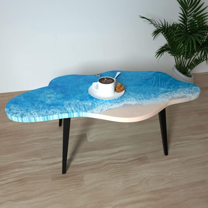 Epoxy River Table Mold 24 x 16 x 0.5 Inches White - Enhanced Deformation Resistance Large Resin Mold for DIY River Table Coffee Table Service Tray Casting Projects - Image 3
