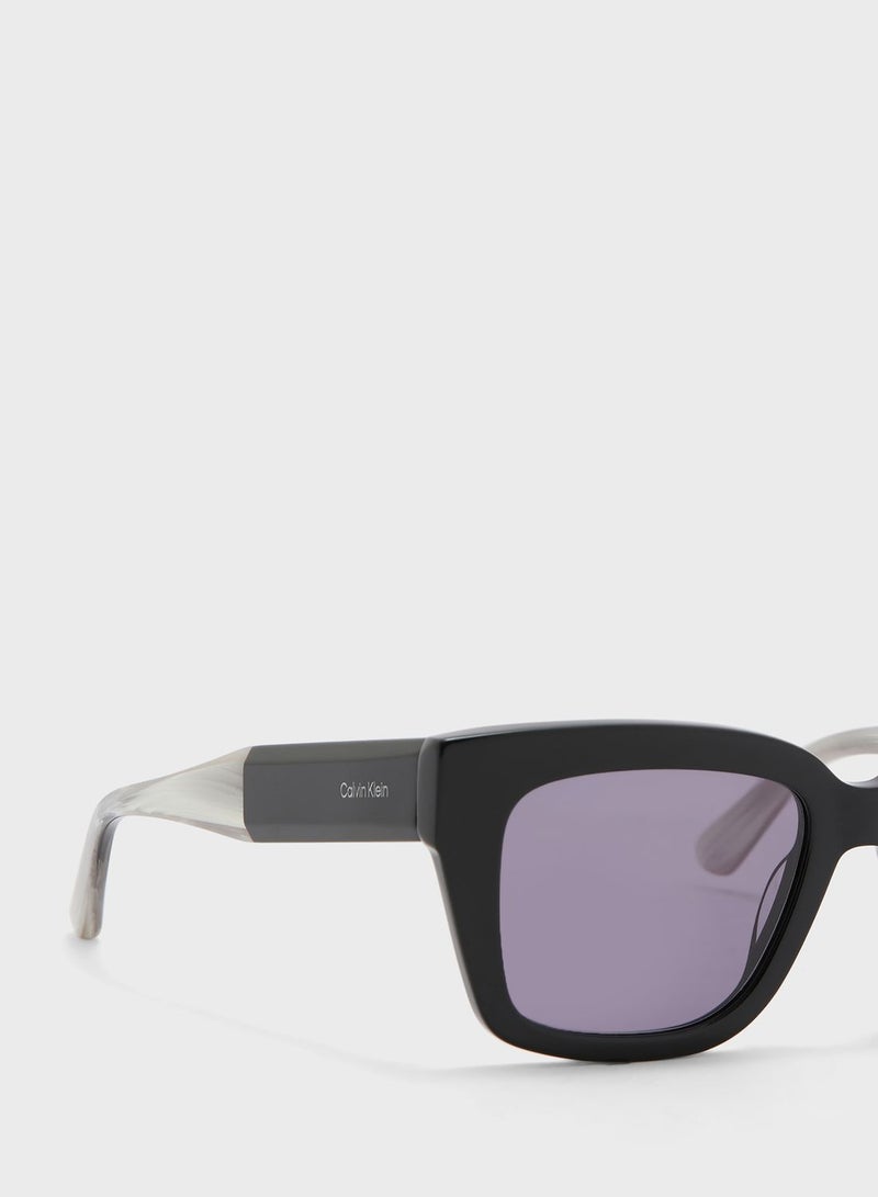 كالفن كلاين نظارات شمسية مستطيلة - Image 4