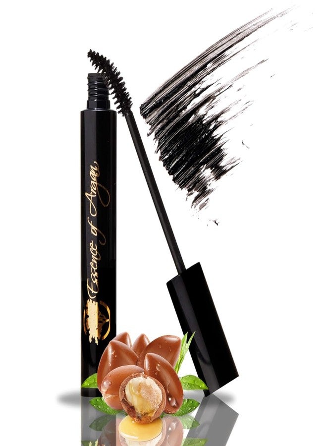 Essence of Argan Lash Conditioner Mascara with 100% Pure Organic ECOCert Argan Oil - Waterproof Black Mascara with Beeswax and Candelilla for More Volume & Longer, Stronger Lashes (0.25 oz) - Image 1