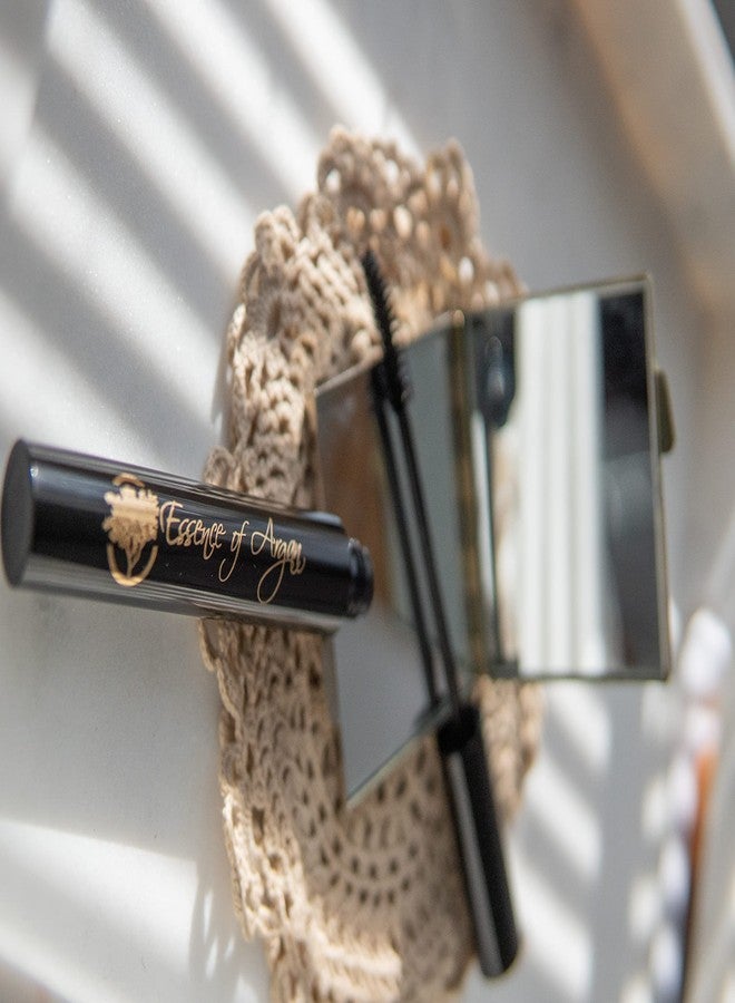 Essence of Argan Lash Conditioner Mascara with 100% Pure Organic ECOCert Argan Oil - Waterproof Black Mascara with Beeswax and Candelilla for More Volume & Longer, Stronger Lashes (0.25 oz) - Image 5