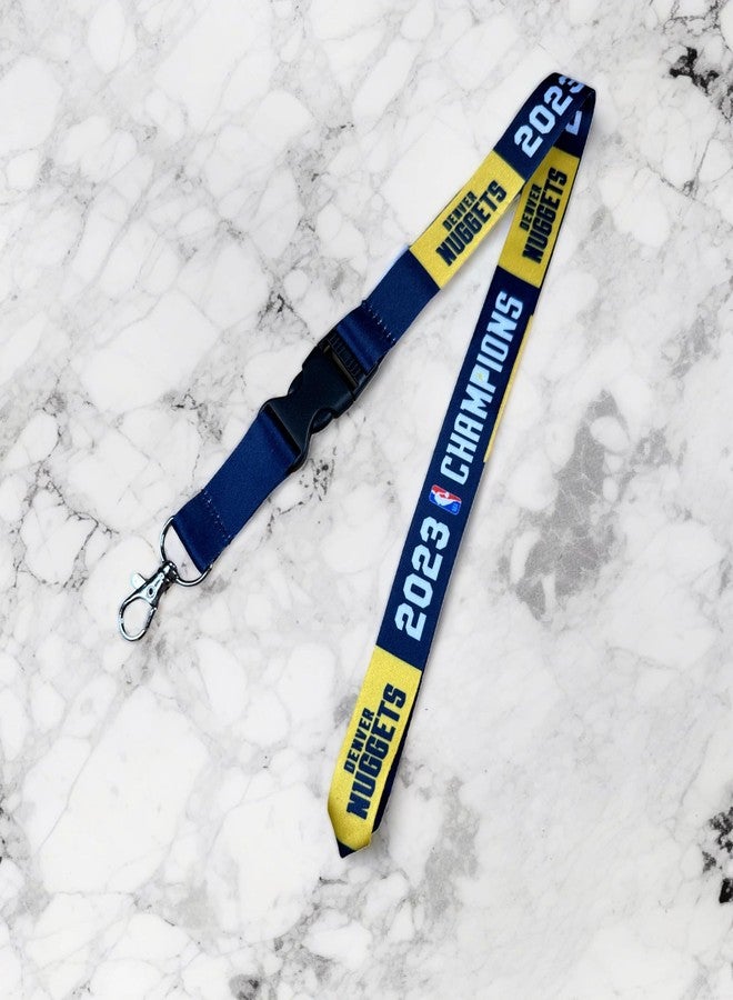 Desert Cactus Denver Nuggets 2023 Championship Lanyard Keychain Detachable NBA Breakaway Snap Buckle National Basketball Association Car Keys ID Badge Holder (Champs Lanyard 1) - Image 5