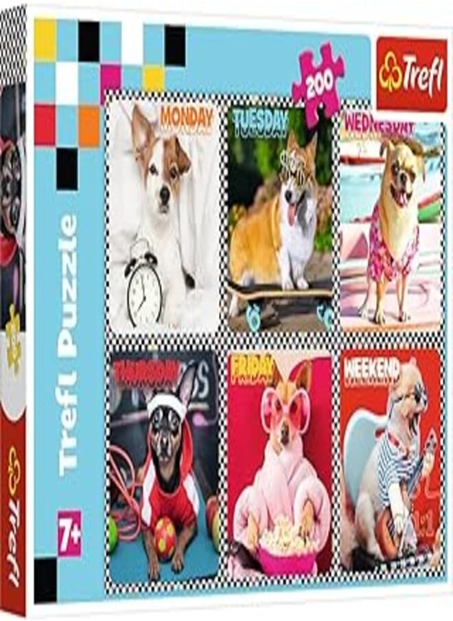 Trefl Trefl 200 Pieces Happy Dogs 