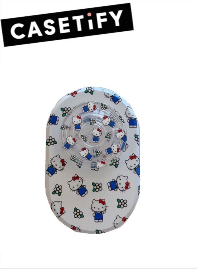 Casetify Hellokitty Phone Grip Stand Compatible with MagSafe, MagSafe Phone Grip Holder, Wireless Charging Compatible Blue  - Image 1
