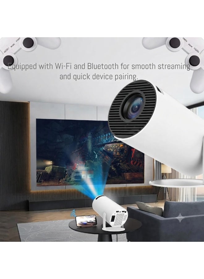 X30 Game Projector with Controllers 2 in 1 Portable Game Projector 30000 Plus Games Multiple Emulators - Image 2