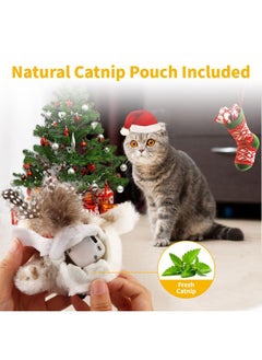 GIGWI Gigwi Interactive Cat Toys for Indoor Cats, Flapping and Chirping Catnip Toys for Cat Exercise, Automatic Cat Toy with Beating Wings & Real Feather Tail, Rechargeable Cat Kicker Toy Prince  - Image 3