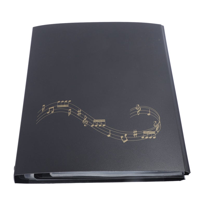 Sheet Music Folder 4 Page Expand 52 Pages Capacity Detachable A4 Sheet Music Binder for Piano Keyboard Violin Cello - Image 2