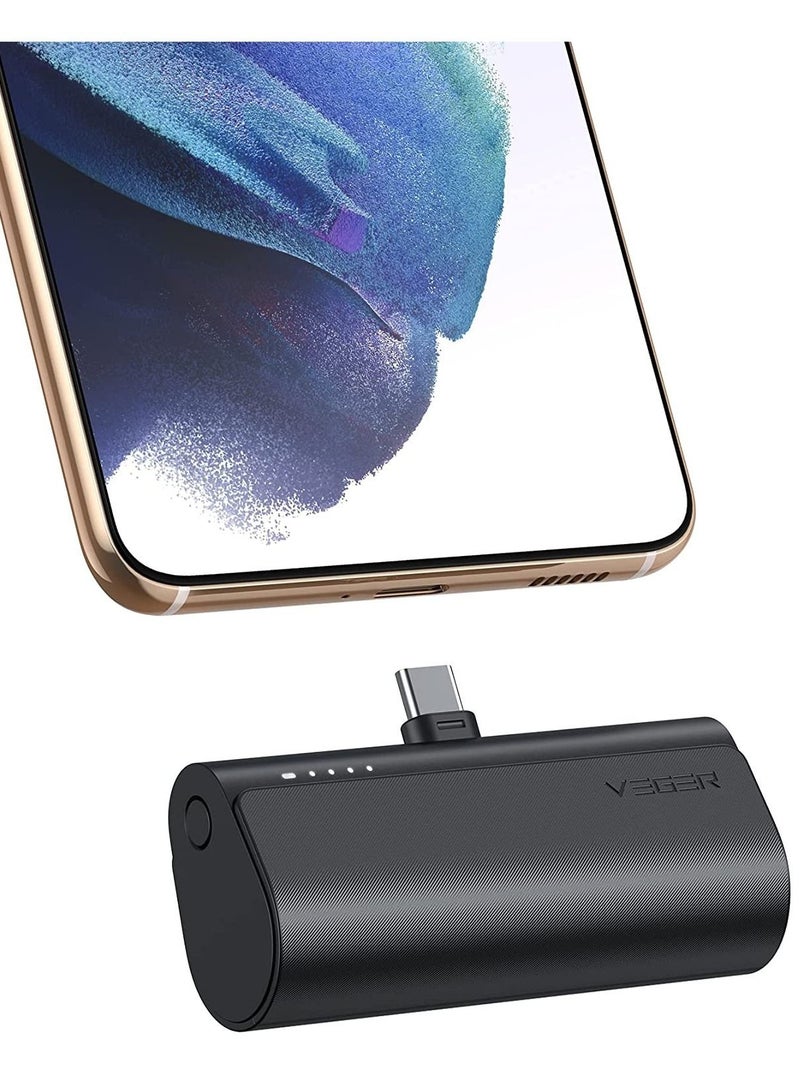 VEGER VEGER 5000mAh Mini Power Bank,20W Fast Charging Portable Charger USB C - Image 1