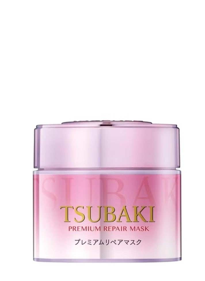 TSUBAKI Premium Repair Mask, S (Spring Floral) Treatment, 180ml, Deep Conditioner - Image 1