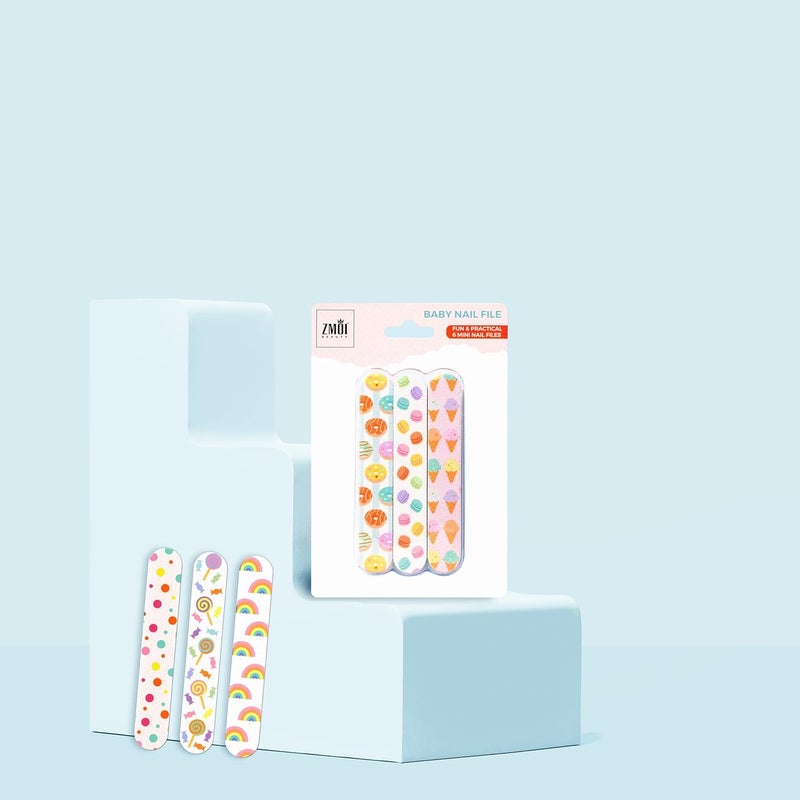 ZMOI Baby Nail File - Colorful Mini Emery Boards - Image 4