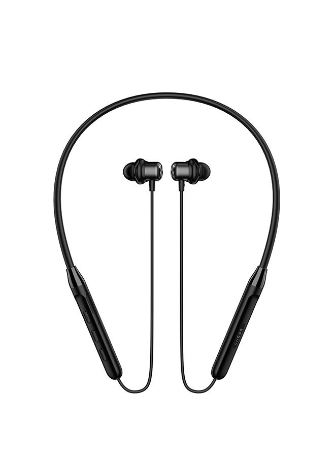 Lazor Groove Audio Dual Dynamic Drivers Bluetooth Headphones, Neckband Wireless Earbuds with Crossover Bluetooth 5.0 Headset Sports Earphones 14 to 16 hours playback time EA106 Black - Image 2