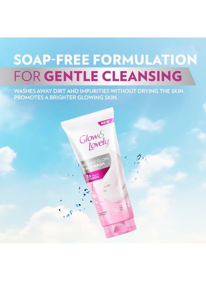 Glow & Lovely Bright Glow Face Wash 100 g - Image 2