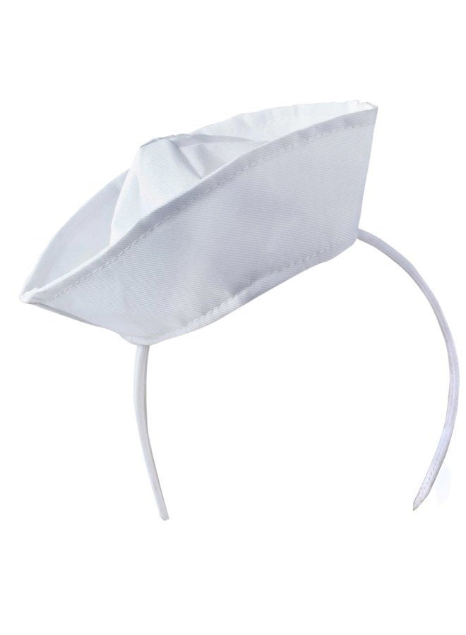 Tigerdoe Sailor Hat - Yacht Captain Hat - Costume Headbands - Mini Hat Headbands - (2 Pack) Black White - Image 5