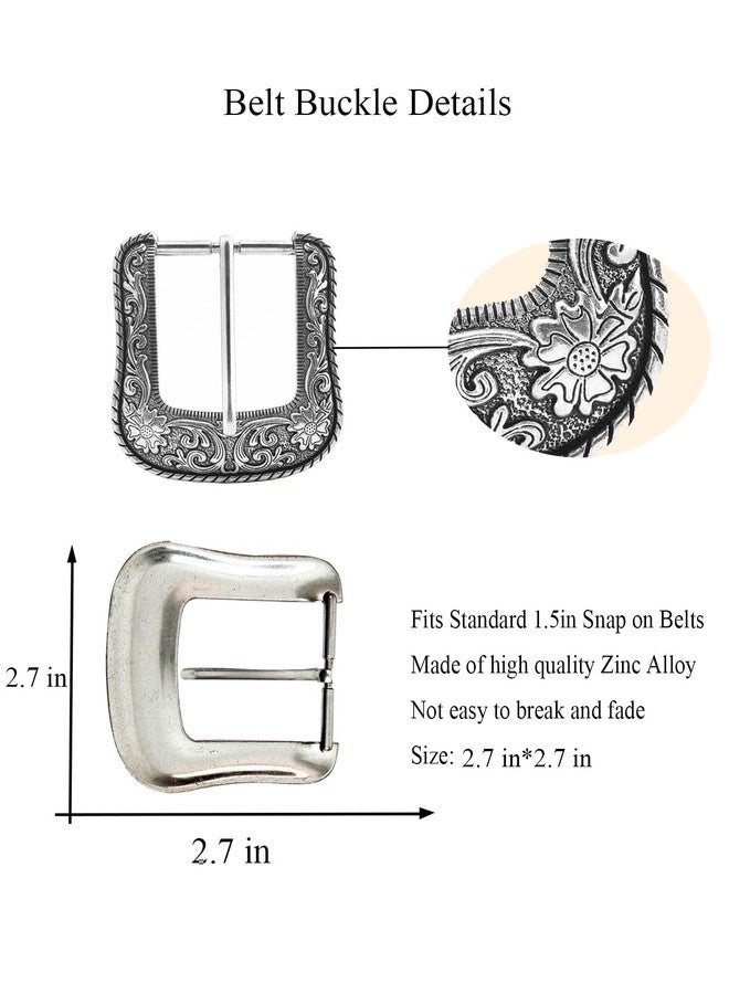 TOPACC Western Belt Buckle for Men Woman Cowgirl Cowboy Pin Novelty Belt Buckle for Western outfit - Image 4