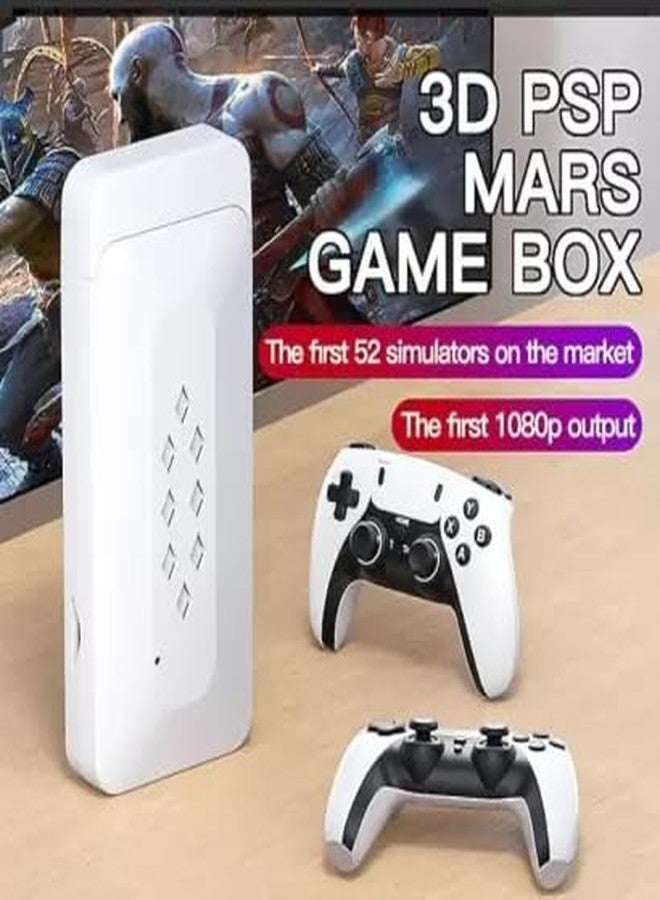 GSH M22 Game Stick Retro Video Game Console with 2 Wireless Controller with Tekken 3, Cadillacs and Dinosaurs, Mario, Road Fighter, Other Retro Games (256 GB) [Android] [Android] - Image 2