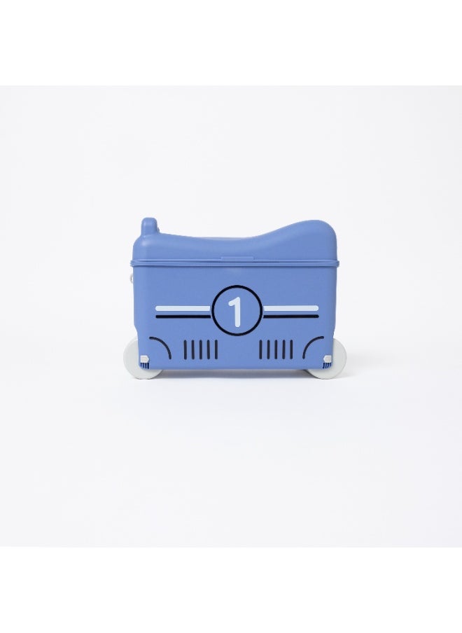 Little Rolla Little Rolla Ride- On Suitcase Car Blue  - Image 3