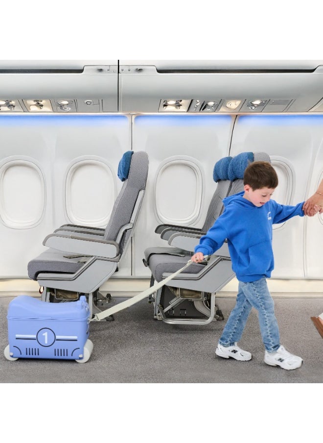Little Rolla Ride- On Suitcase Car Blue