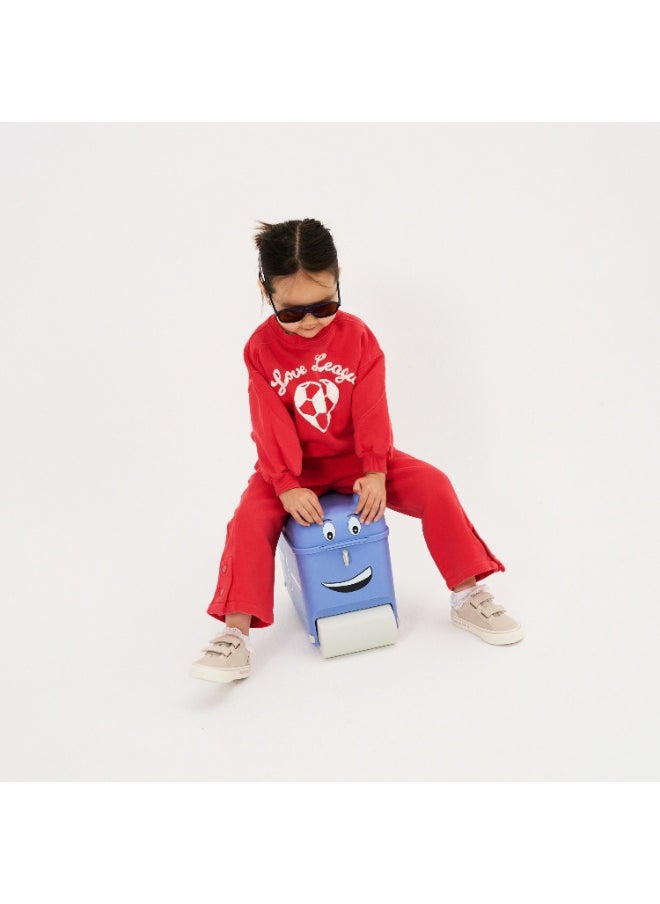 Little Rolla Ride- On Suitcase Car Blue