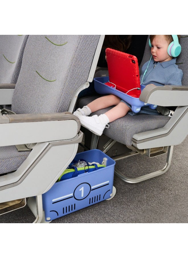 Little Rolla Ride- On Suitcase Car Blue