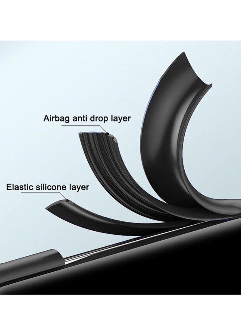 Wtech Honor X9d 5G 2025 Silicone Texture Case Cover (MCRPSN) - Black - Image 5