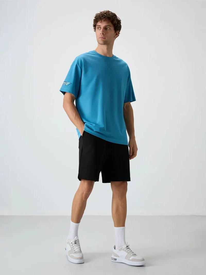 تومي لايف TOMMY Oversized Printed Crew Neck T-Shirt
