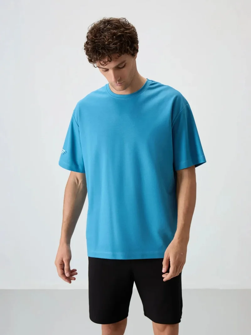 تومي لايف TOMMY Oversized Printed Crew Neck T-Shirt