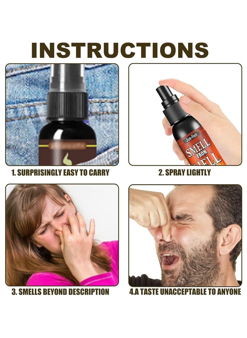 3P Extra Strong Fart Spray - 30ml Potent Stink Prank Spray, Non-Toxic Fart Bomb for Hilarious Gag Gifts for Adults and Kids. Perfect for Fun and Laughter! - Image 3