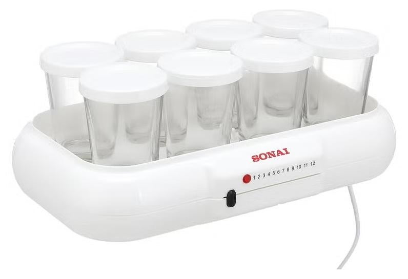 Sonai Yogurt Maker , 8 cups, light indicator, 10 Watt, MAR-1008 - Image 1