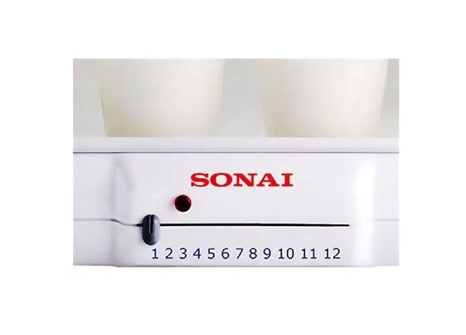 Sonai Yogurt Maker , 8 cups, light indicator, 10 Watt, MAR-1008 - Image 4