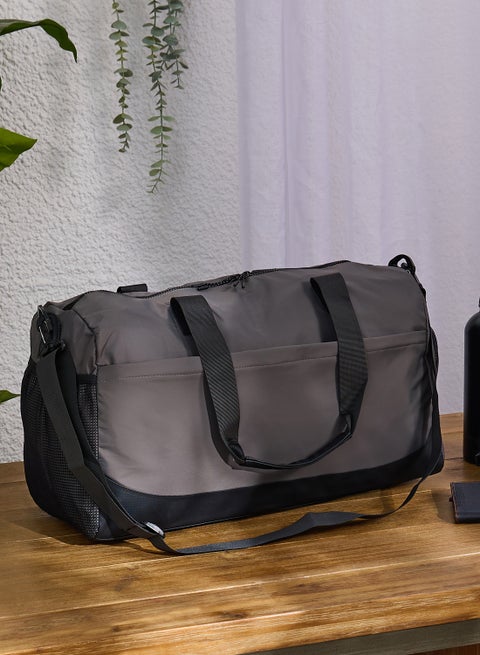 Travel And Gym Bag With Shoe Compartment