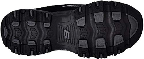 Skechers Women's D'Lites - Resilient Mule Slip-On Sneaker, Black, 9 W US - Image 4