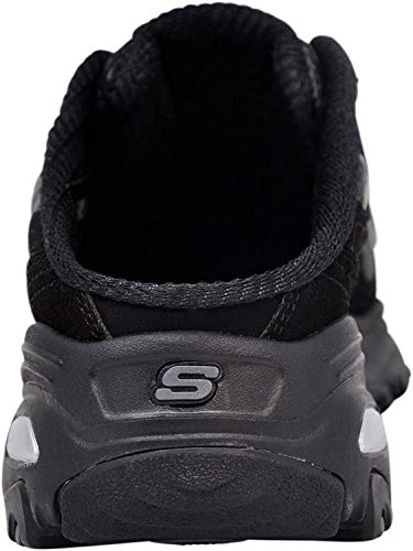 Skechers Women's D'Lites - Resilient Mule Slip-On Sneaker, Black, 9 W US - Image 3