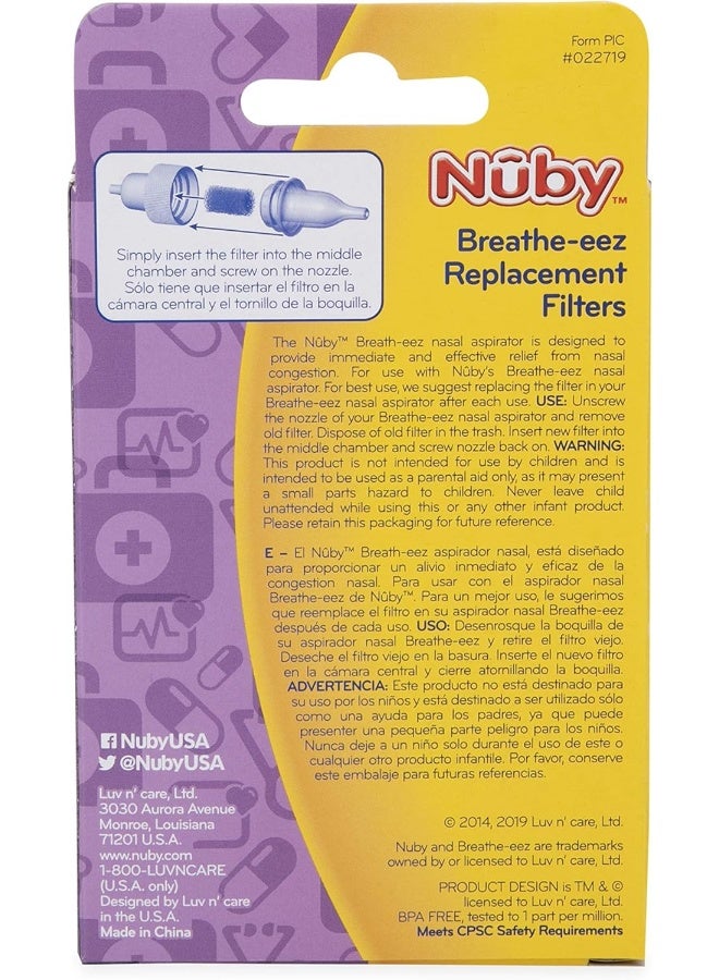 Nuby Nuby Breathe-Eez Replacement Filters, 24 Pack - Image 5