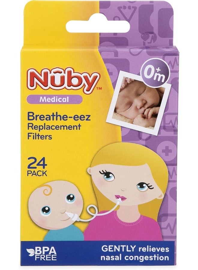 Nuby Nuby Breathe-Eez Replacement Filters, 24 Pack - Image 4