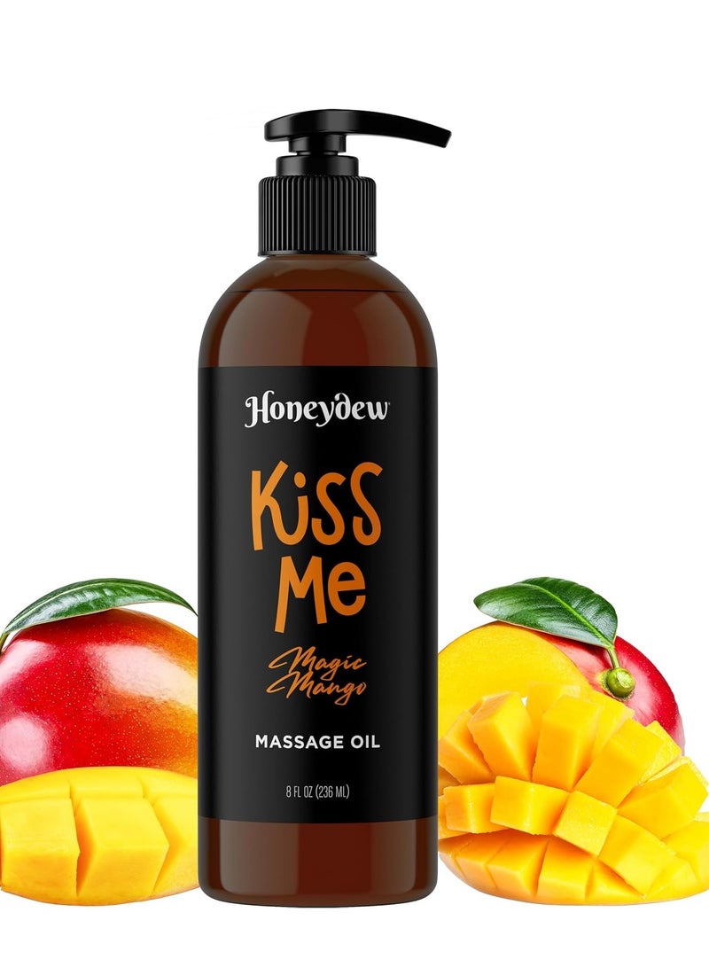 مايبل هوليستكس زيت تدليك المانجو الحسي للأزواج 8 أونصة سائلة - Image 1