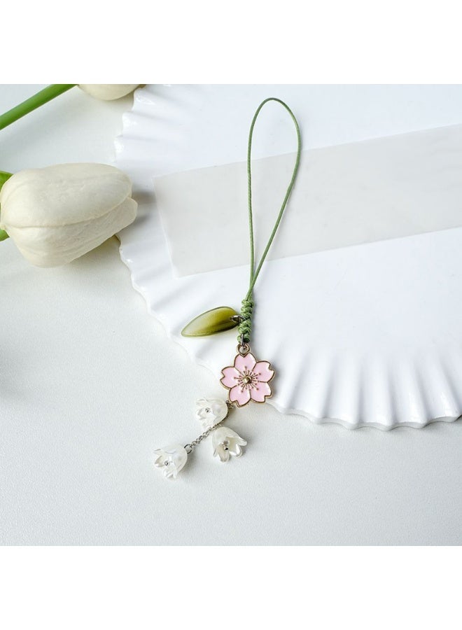 3 Pcs Creative Tulip Flower Mobile Phone Pendant, for Keychain Mobile Phone Car Key Bag Backpack Wallet Decoration - Image 5