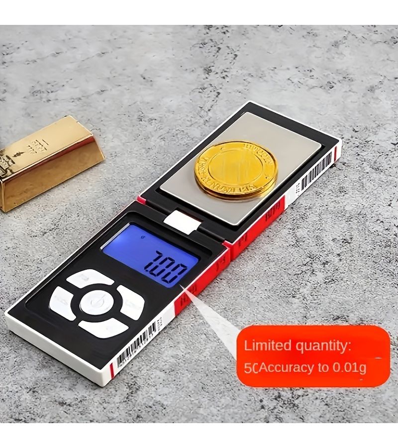 Precision Digital Pocket Scale 200g 0.01g With Backlight For Jewelry - Image 4