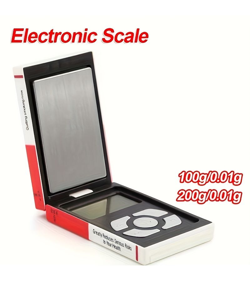 Precision Digital Pocket Scale 200g 0.01g With Backlight For Jewelry - Image 1