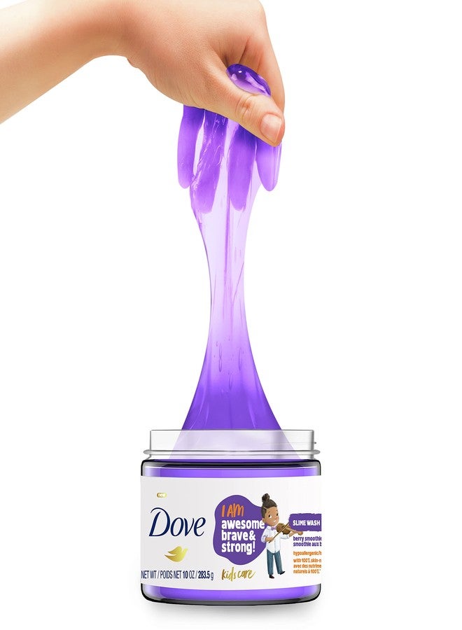Dove غسول الجسم دوف كيدز كير سلايم للأطفال بنكهة التوت السلس hypoallergenic للعناية بالبشرة 10 أونصة - Image 3