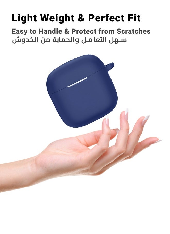 Stylish Silicone Case Cover For Huawei FreeBuds SE 2/SE 3 Dark Blue