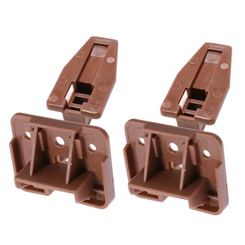 Seweder 10PCS Drawer Slide Track Guide Glide for Center Mount Drawer for Dressers and for Nightstand for Kenlin for Rite-Trak 1 Drawer Systems (Please Check The Size Before Purchasing) - Image 4