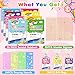 Elover Easter Basket Stuffers Party Favors for Kids 24 Pack Scratch Art Birthday Goodie Bag Stuffers Rainbow Scratch Notebook Classroom Prizes Bulk School Supplies Return Gifts for Girls Boys 312 Years Old - Image 4