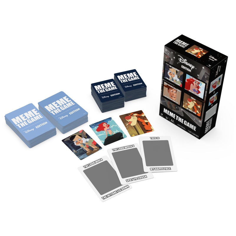 Cardinal Games Meme The Game  Disney Version Funny Cards Family Party Travel Activity  For Adults And Kids Ages 8 & Up - Image 3