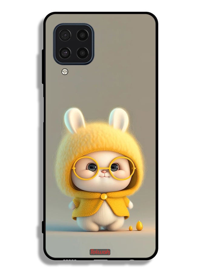 Tolwak Samsung Galaxy M32 4G Protective Case Cover Baby Rabbit - Image 2