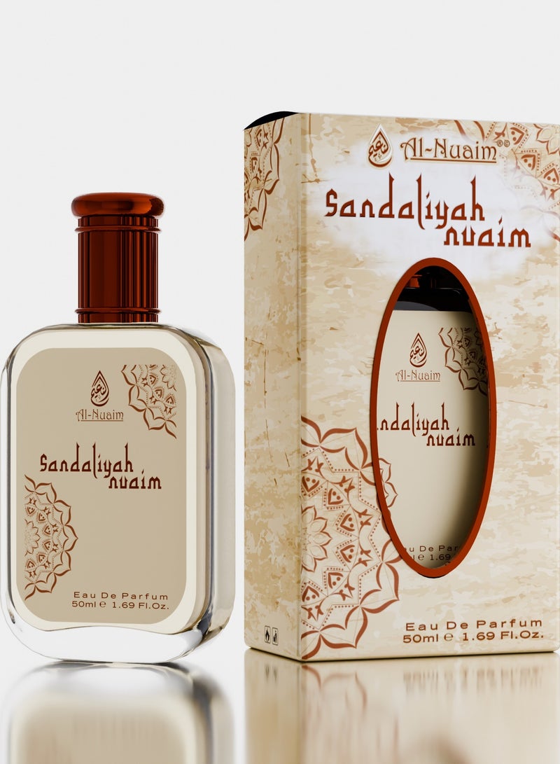 أل نواعم عطر النعيم صندلية أو دو برفيوم للرجال والنساء - 50 مل | عطر EDP | عطر فاخر يدوم طويلاً - Image 1