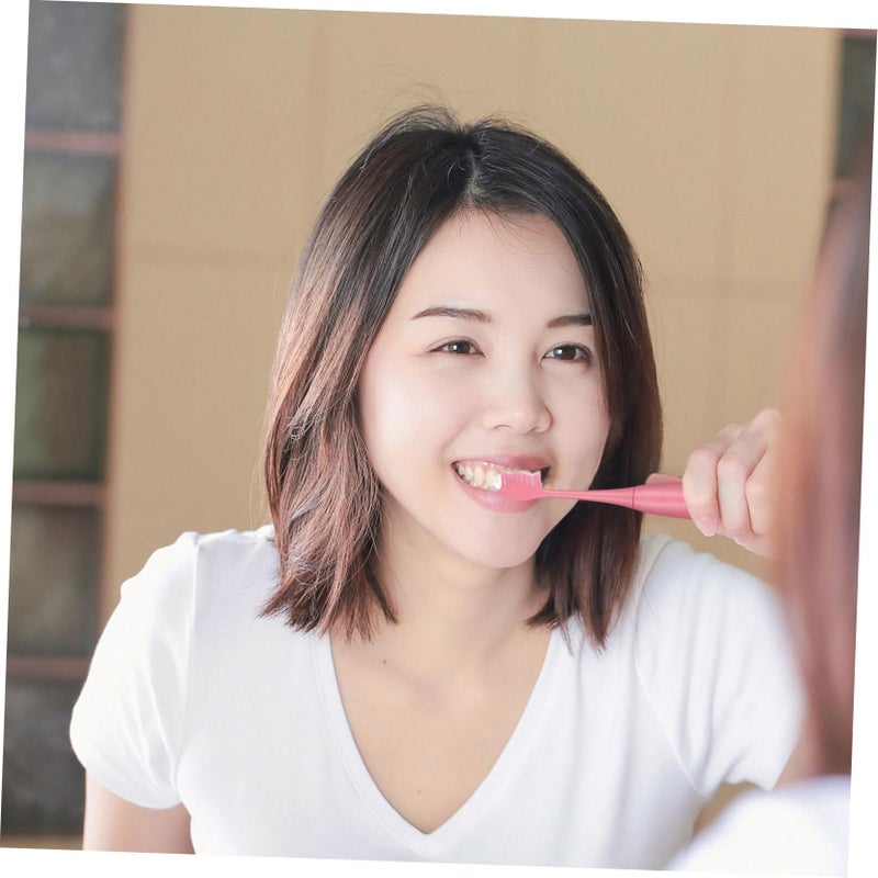 Pink Electric Toothbrush Oral Cleaning Vibrating Brush for Whitening - Image 5