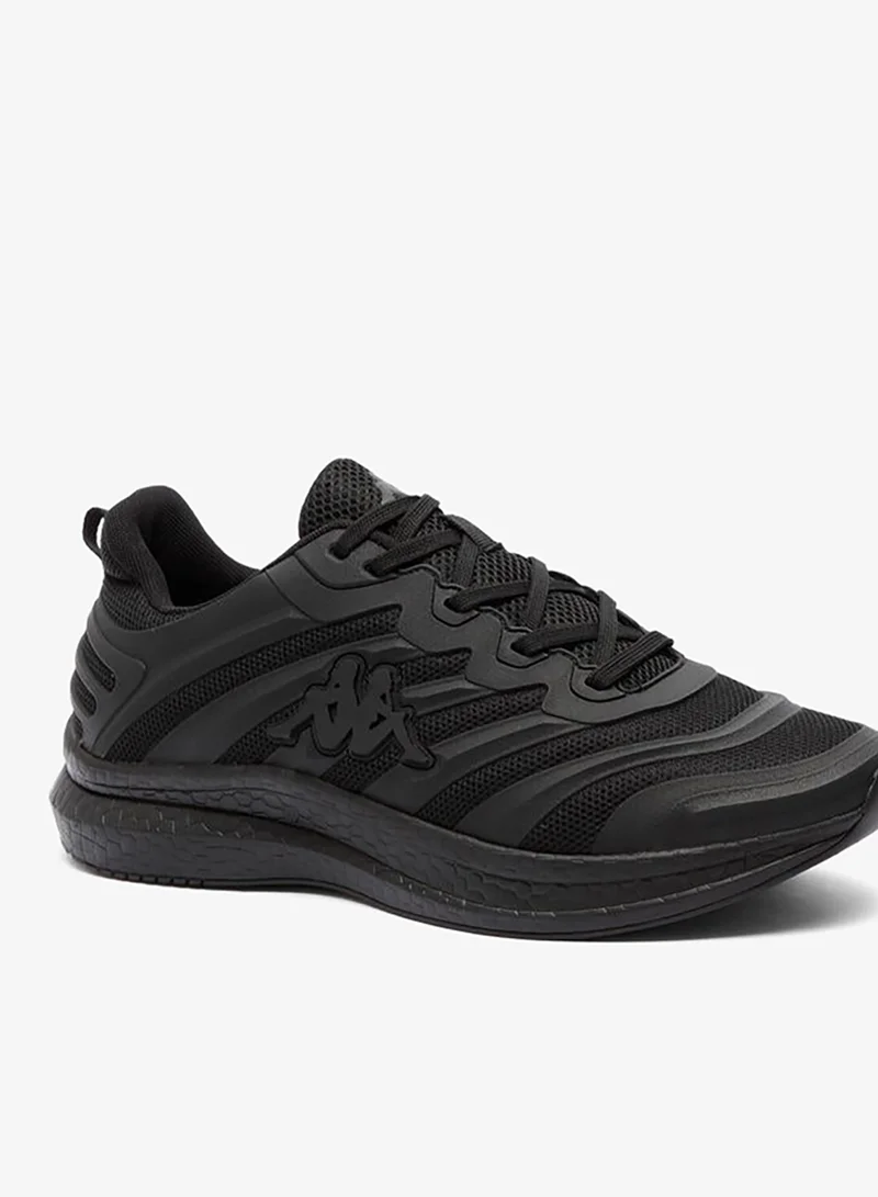 كابا Textured School Sneakers Shoes With Lace-Up Closure