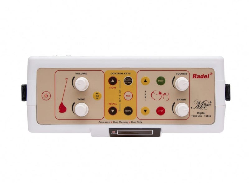 FASHERATI آلة رادل ميلان بلس 2 في 1 تابلا بلس تانبورا مع كابل طاقة، حقيبة حمل ودليل - Image 2