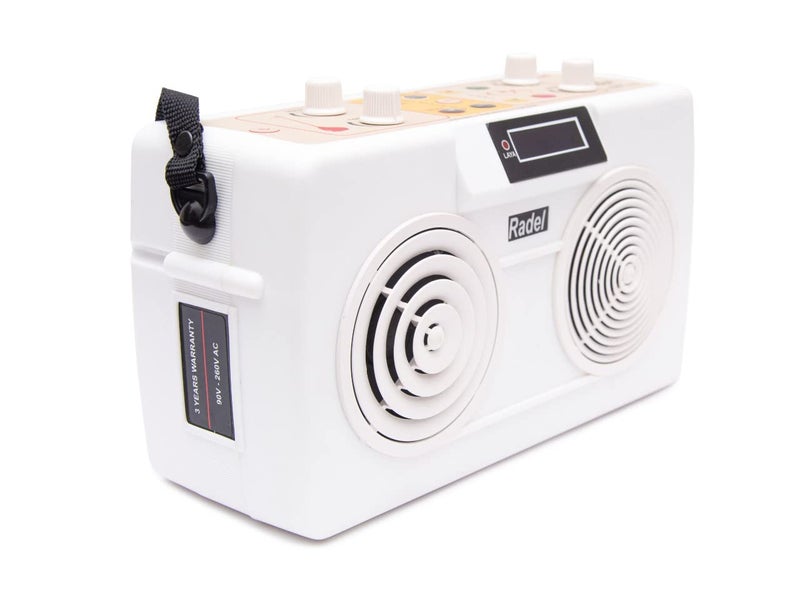 FASHERATI آلة رادل ميلان بلس 2 في 1 تابلا بلس تانبورا مع كابل طاقة، حقيبة حمل ودليل - Image 3