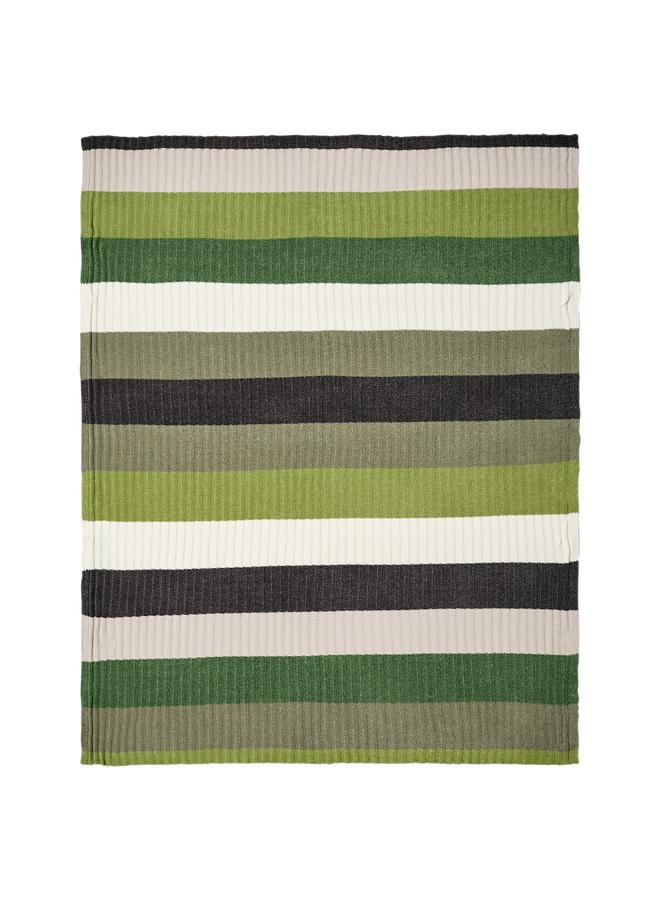 Throw, grey/green, 130x170 cm - Image 3